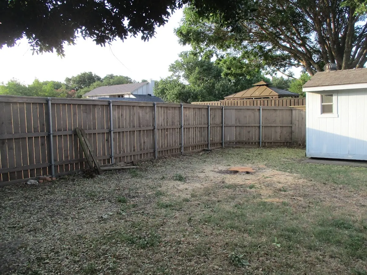 Cleared yard after professional tree removal in Gerrardstown